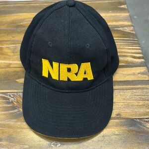 NRA Embroidered USA Flag On Back Cotton Trucker Baseball Hat Cap One Size